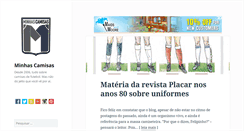 Desktop Screenshot of minhascamisas.com.br